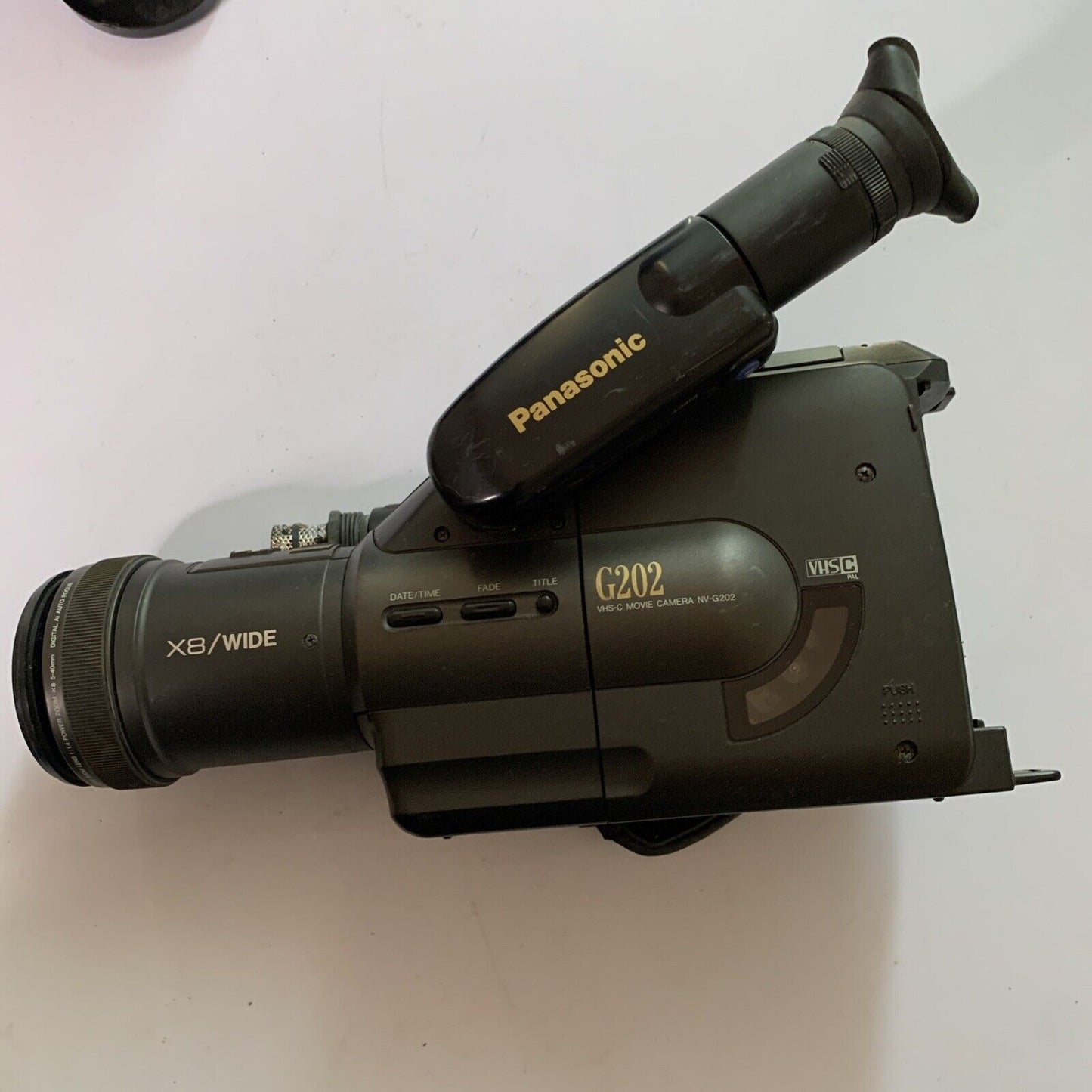 Panasonic NV-MC20A + NV-G202A VHS-C Camcorder *For Parts Or Repair