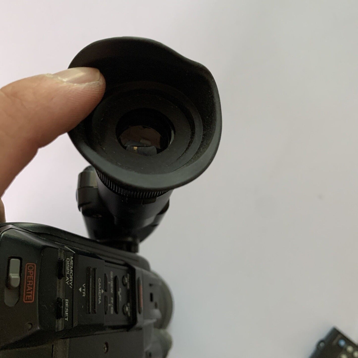 Panasonic NV-MC20A + NV-G202A VHS-C Camcorder *For Parts Or Repair
