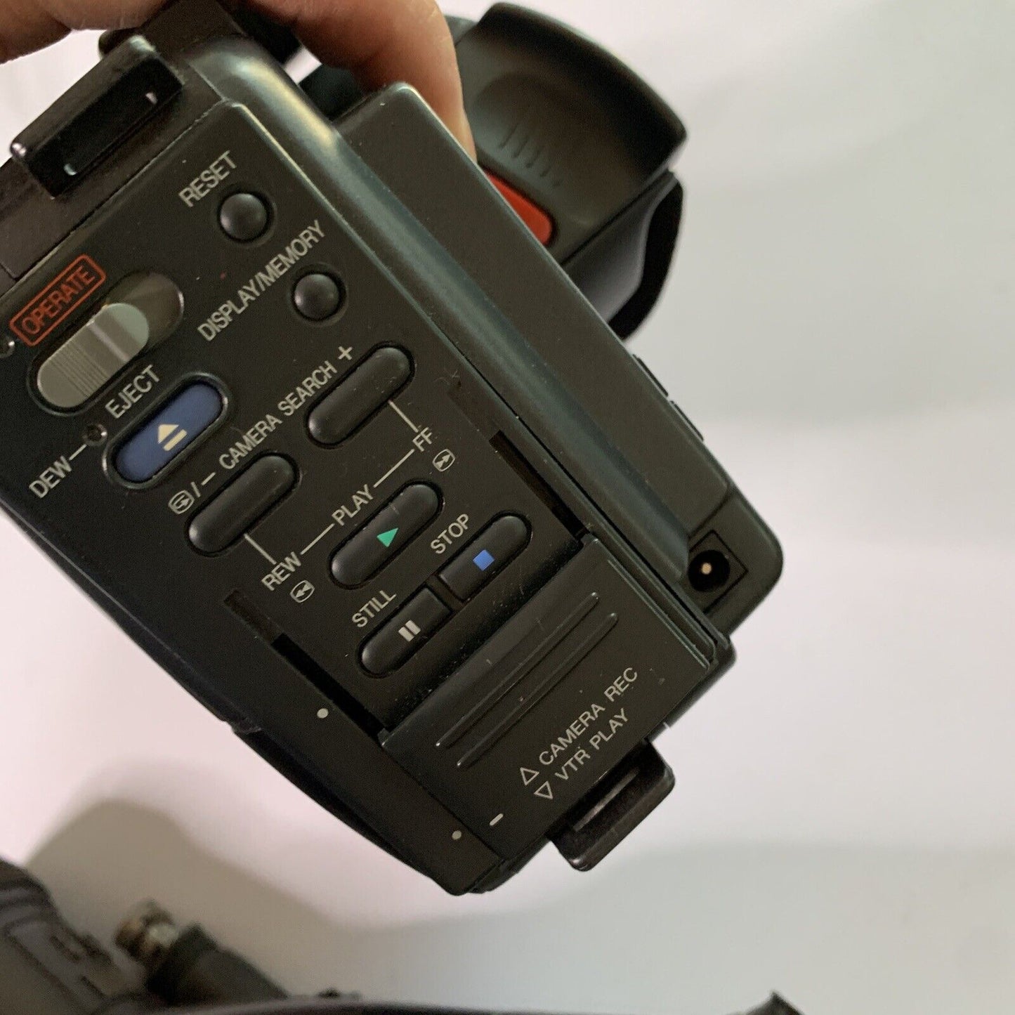 Panasonic NV-MC20A + NV-G202A VHS-C Camcorder *For Parts Or Repair
