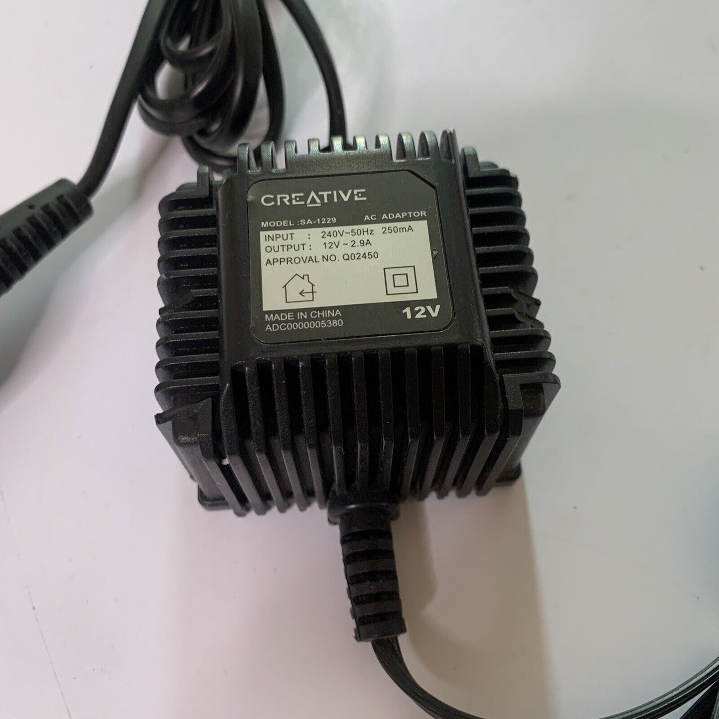 Genuine Creative SA-1229 AC Adaptor 12V 2.9A Power Supply for Inspire Speaker