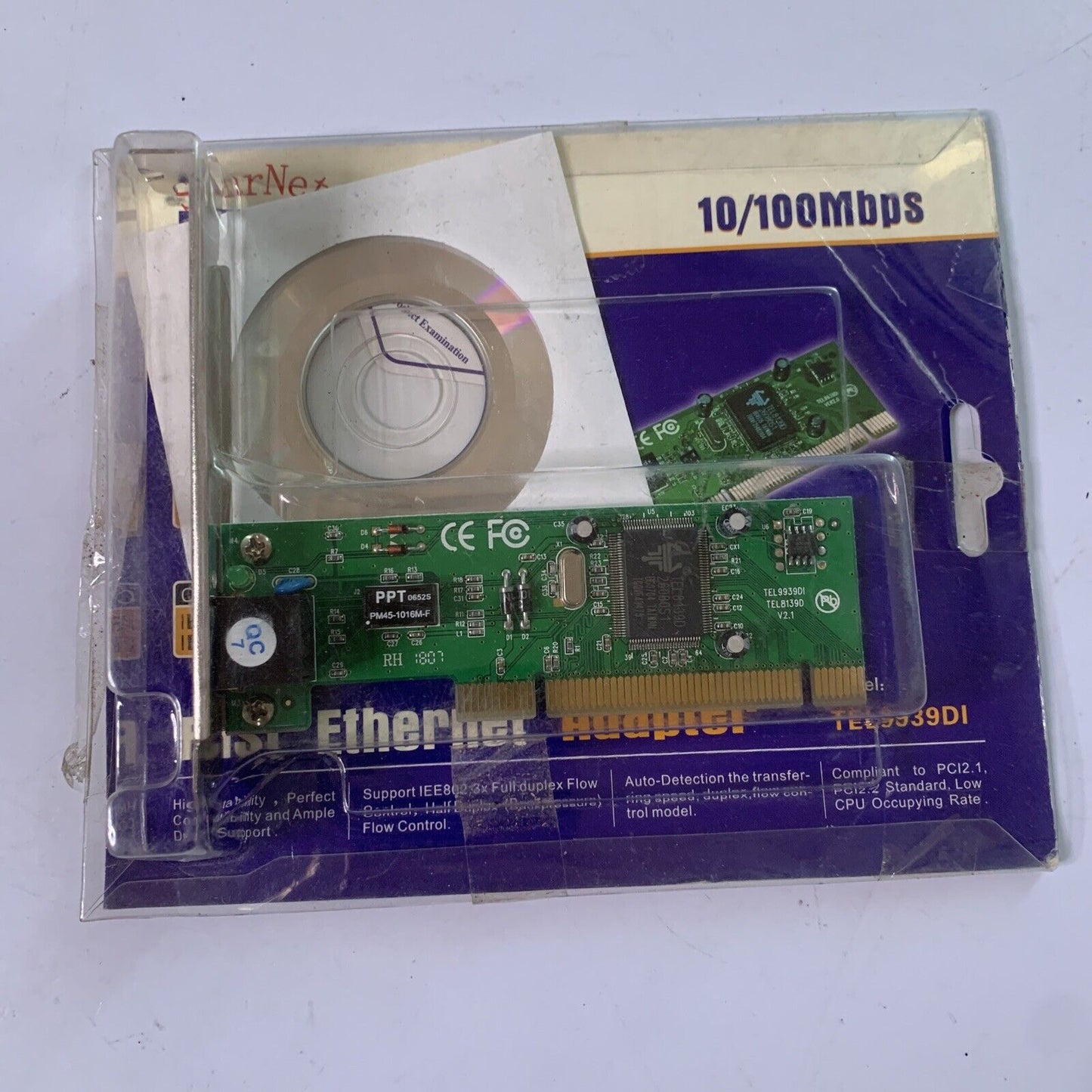 Starnet Fast Ethernet Adapter PCI Internal Card TEL9939DI