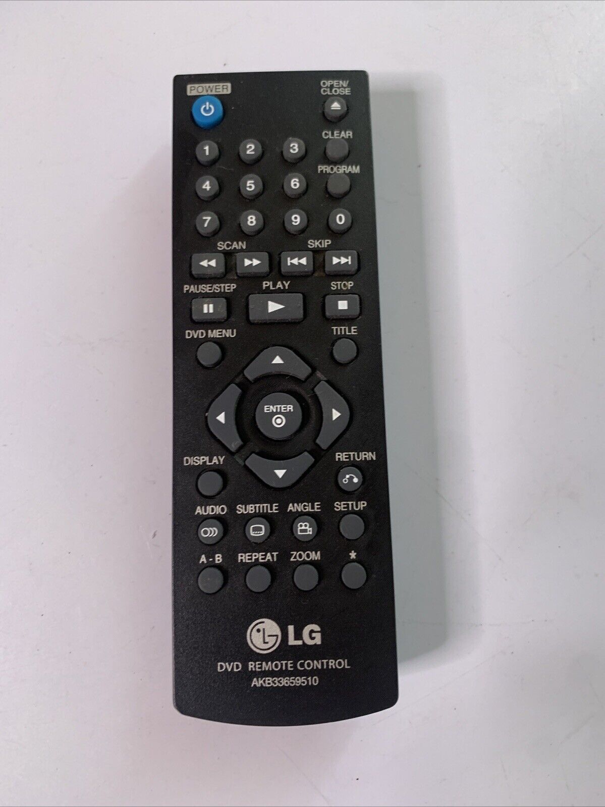 Genuine LG Remote Control AKB33659510 for LG DVD Player