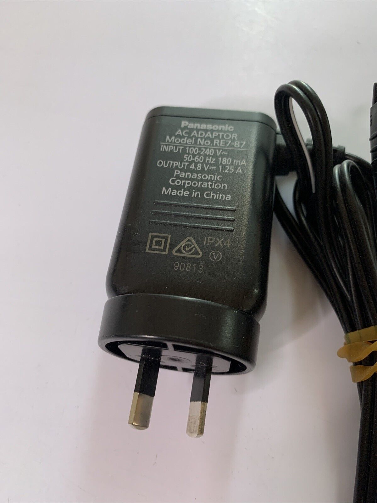 Genuine Panasonic AC Adaptor RE7-87 Power Supply 4.8V 1.25A for Panasonic Shaver