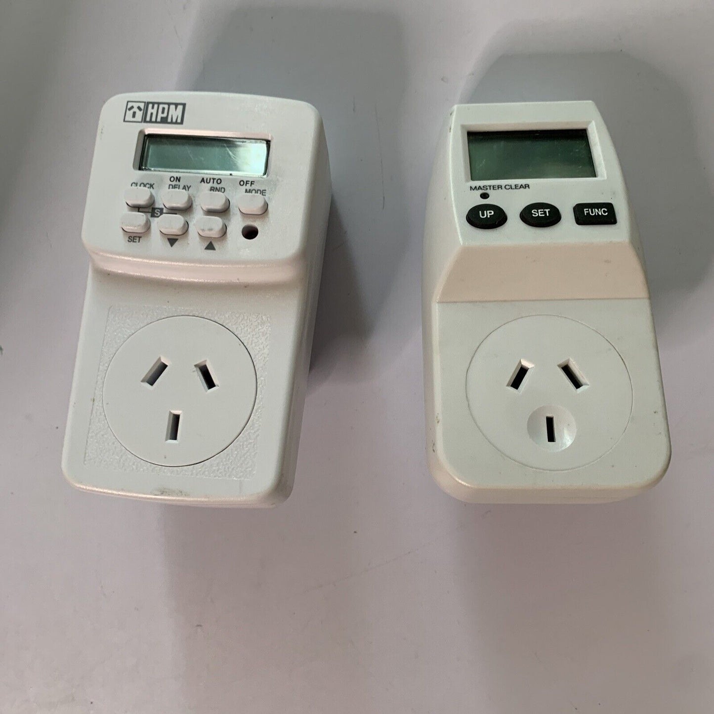 HPM Electricity LCD Timer D817/2 + Electus MS6115 LCD Power Meter