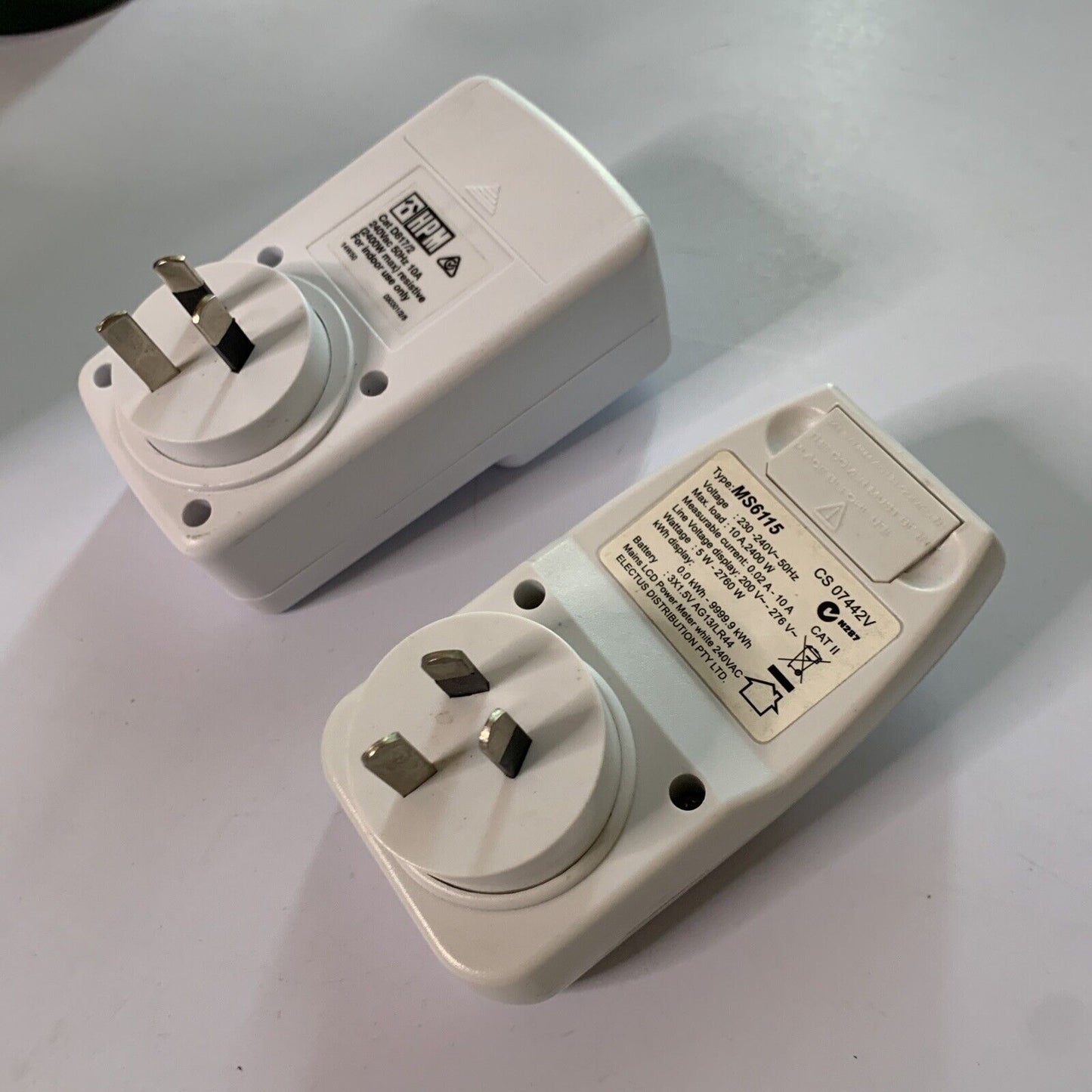 HPM Electricity LCD Timer D817/2 + Electus MS6115 LCD Power Meter