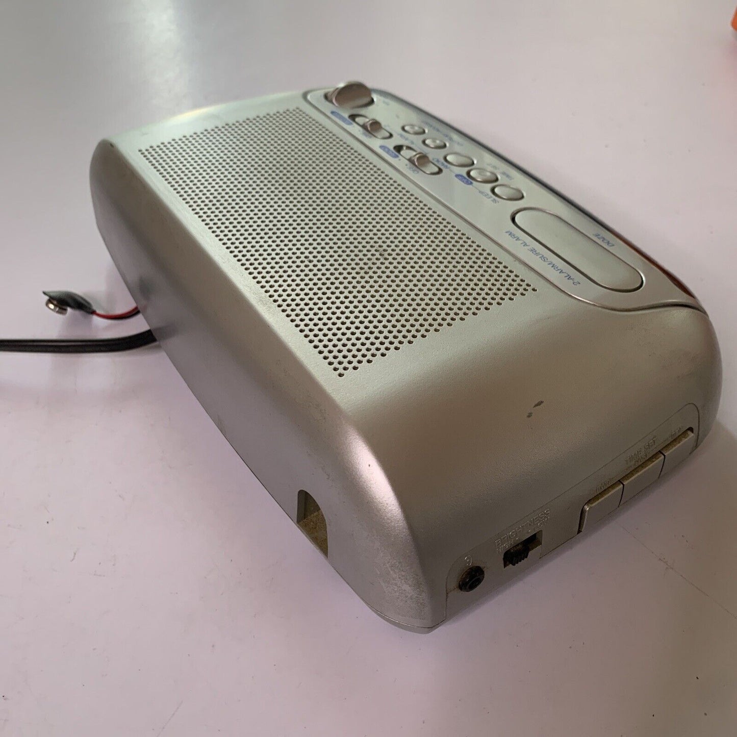 Panasonic Radio Snooze Alarm Clock RC-6299 Vintage Retro
