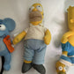 5x The Simpsons Figurines Homer Bart Itchy Radioactive Action Figure Plush Toy