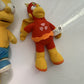 5x The Simpsons Figurines Homer Bart Itchy Radioactive Action Figure Plush Toy