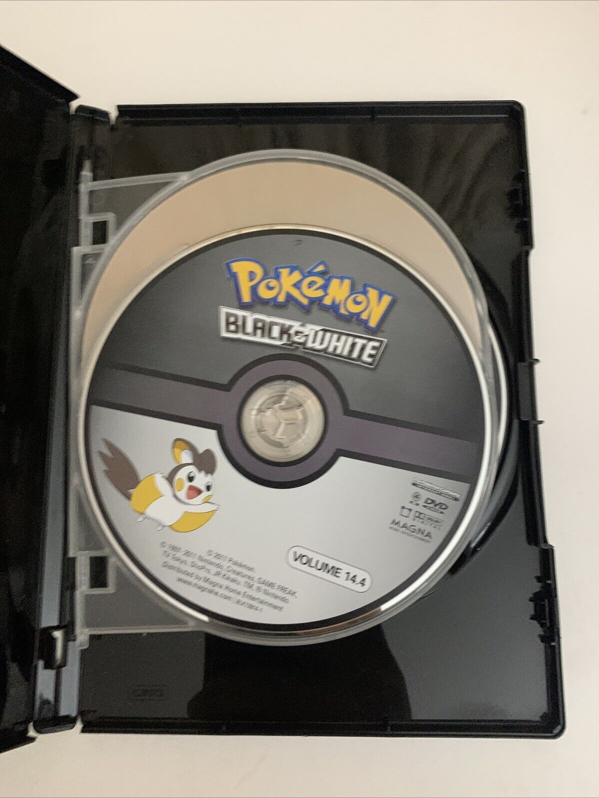 Pokemon Black & White : Season 14 Collection 2 (DVD, 2011, 3-Disc) Region 4