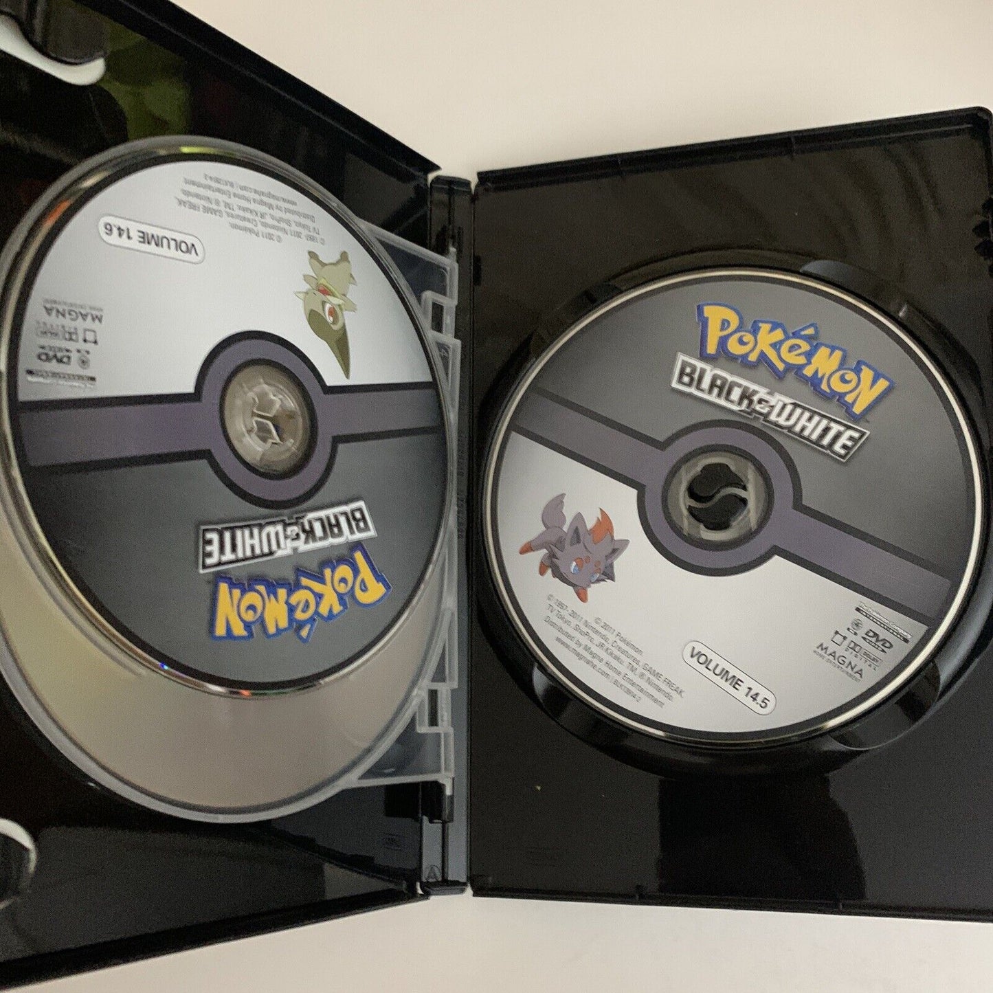 Pokemon Black & White : Season 14 Collection 2 (DVD, 2011, 3-Disc) Region 4