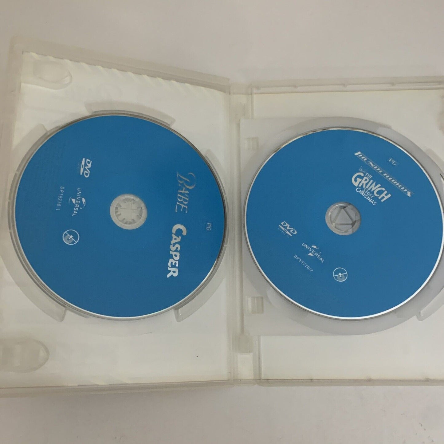 Babe / Casper / Thunderbirds / How The Grinch Stole Christmas / Peter Pan DVD