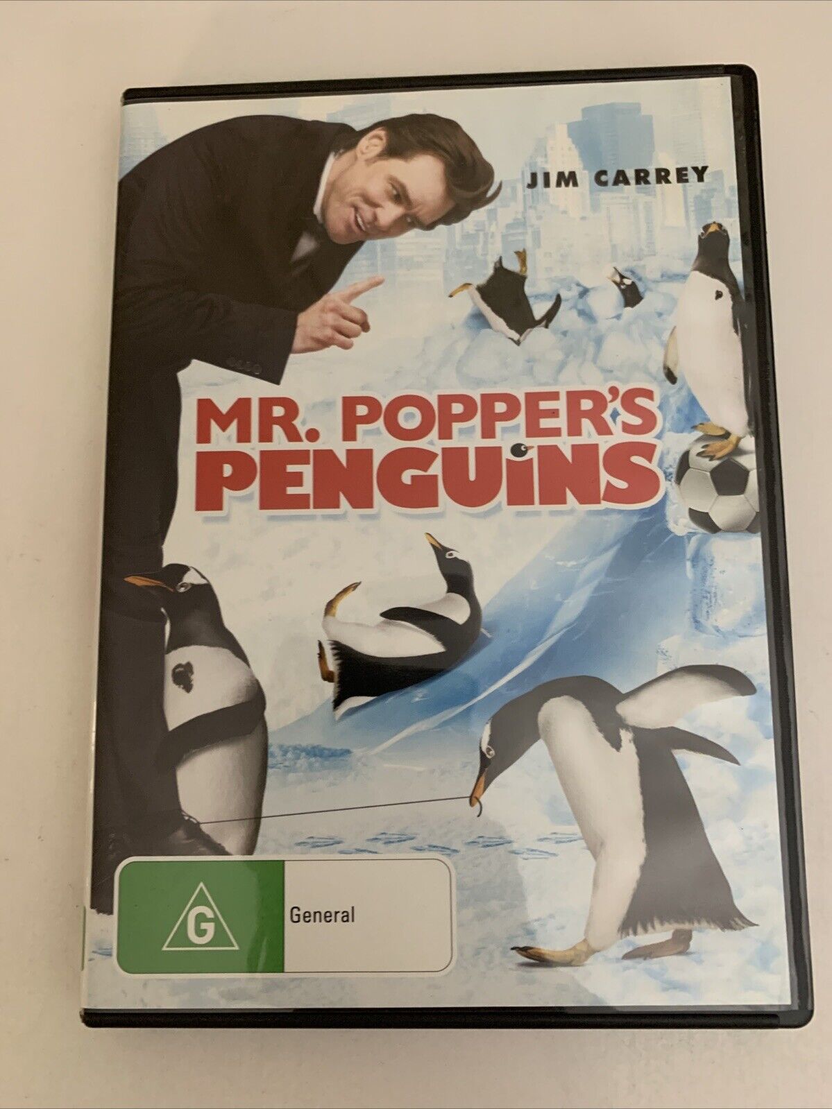 Mr. Popper's Penguins (DVD, 2011) Jim Carrey  Region 4