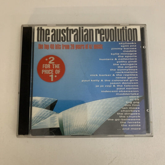 The Australian Revolution Top 40 Hits (CD, 1993, 2-Disc Set) Album Mushroom