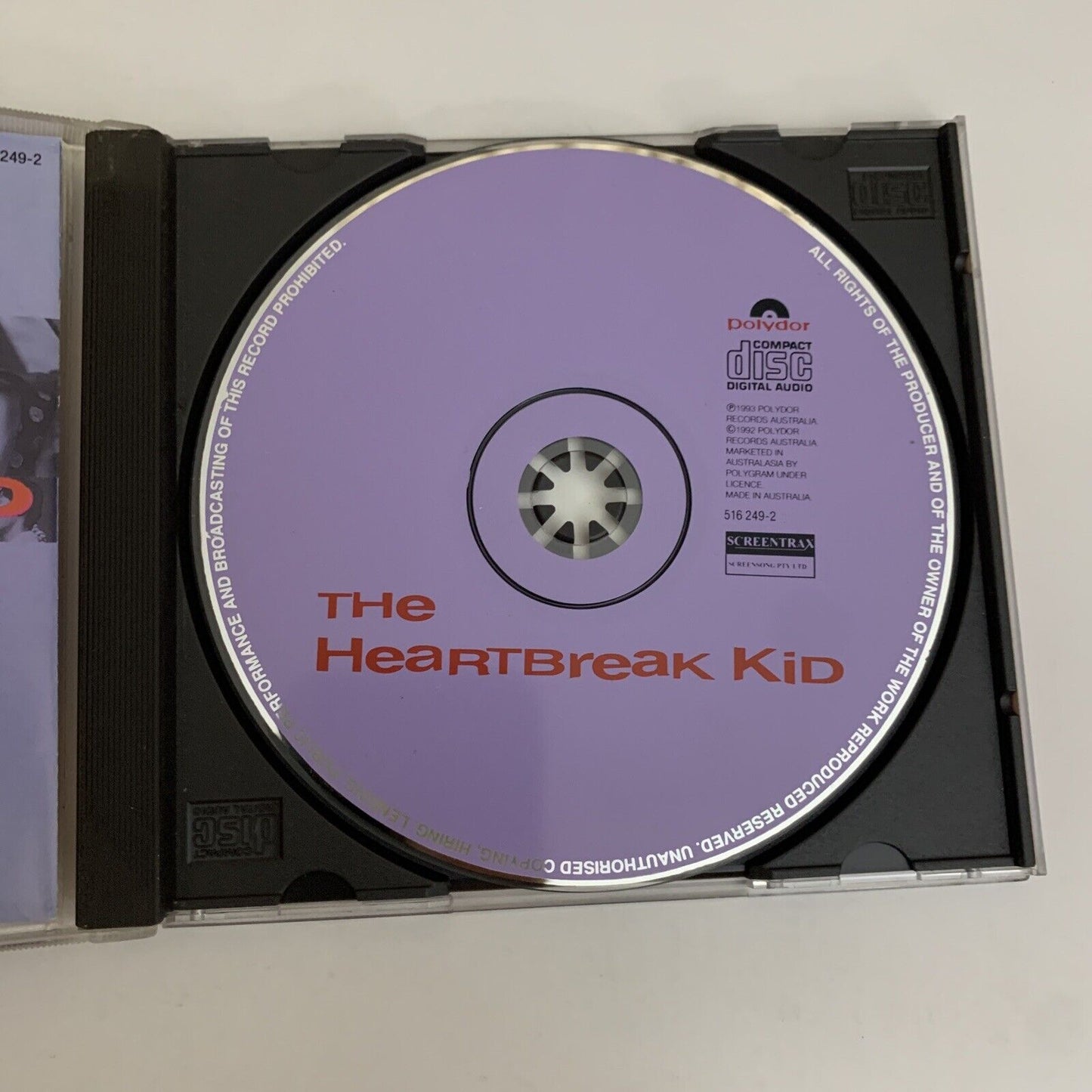 The Heartbreak Kid Original Movie Soundtrack OST (CD, 1993) Album Australia