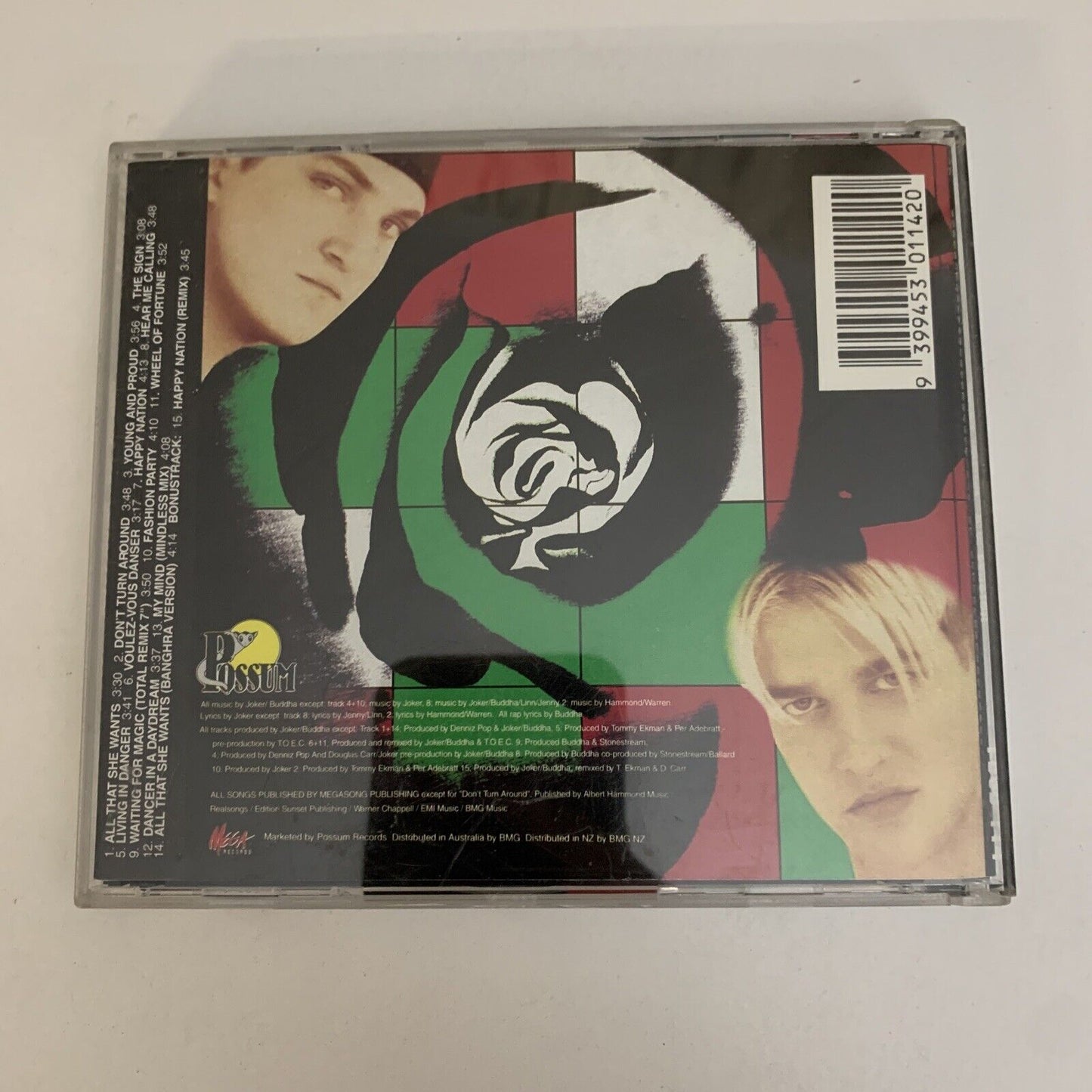 Ace Of Base – Happy Nation U.S. Version (CD, 1993) Album