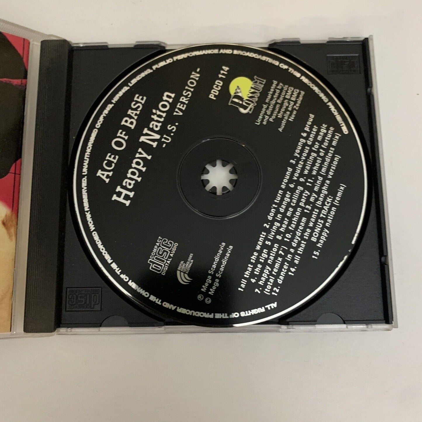 Ace Of Base – Happy Nation U.S. Version (CD, 1993) Album