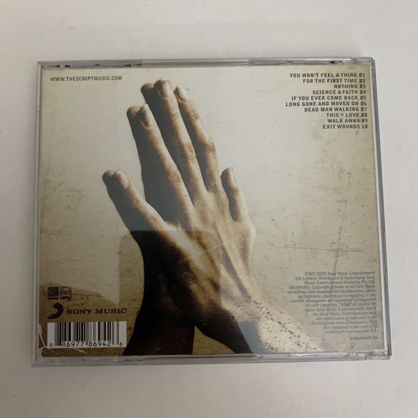 The Script – Science & Faith (CD, 2010) Album