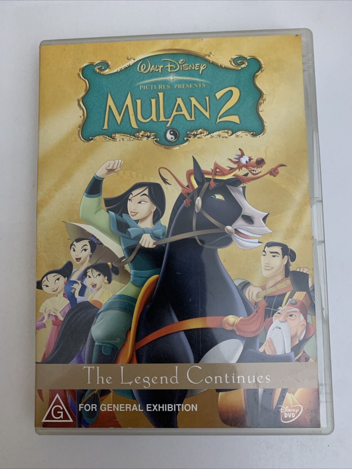 Mulan II (DVD, 2004) Disney Animated Film  Region 4