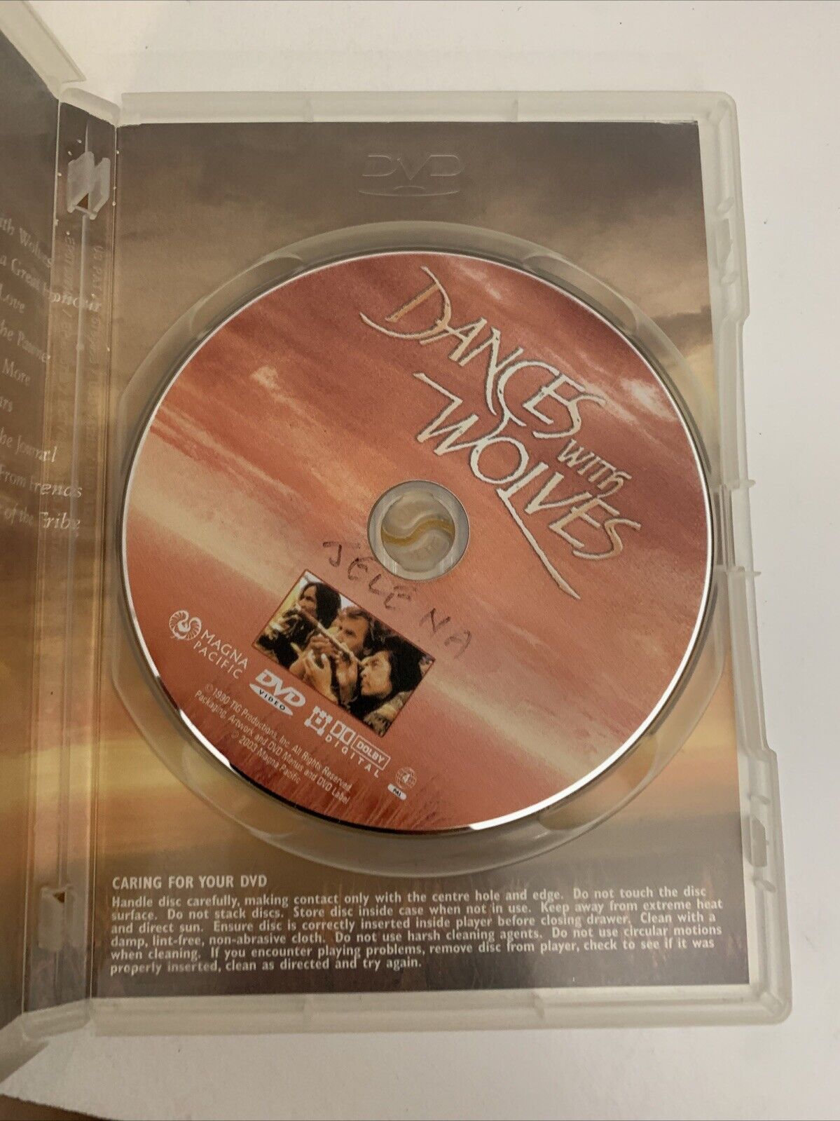 Dances With Wolves (DVD, 1990) Kevin Costner  Region 4