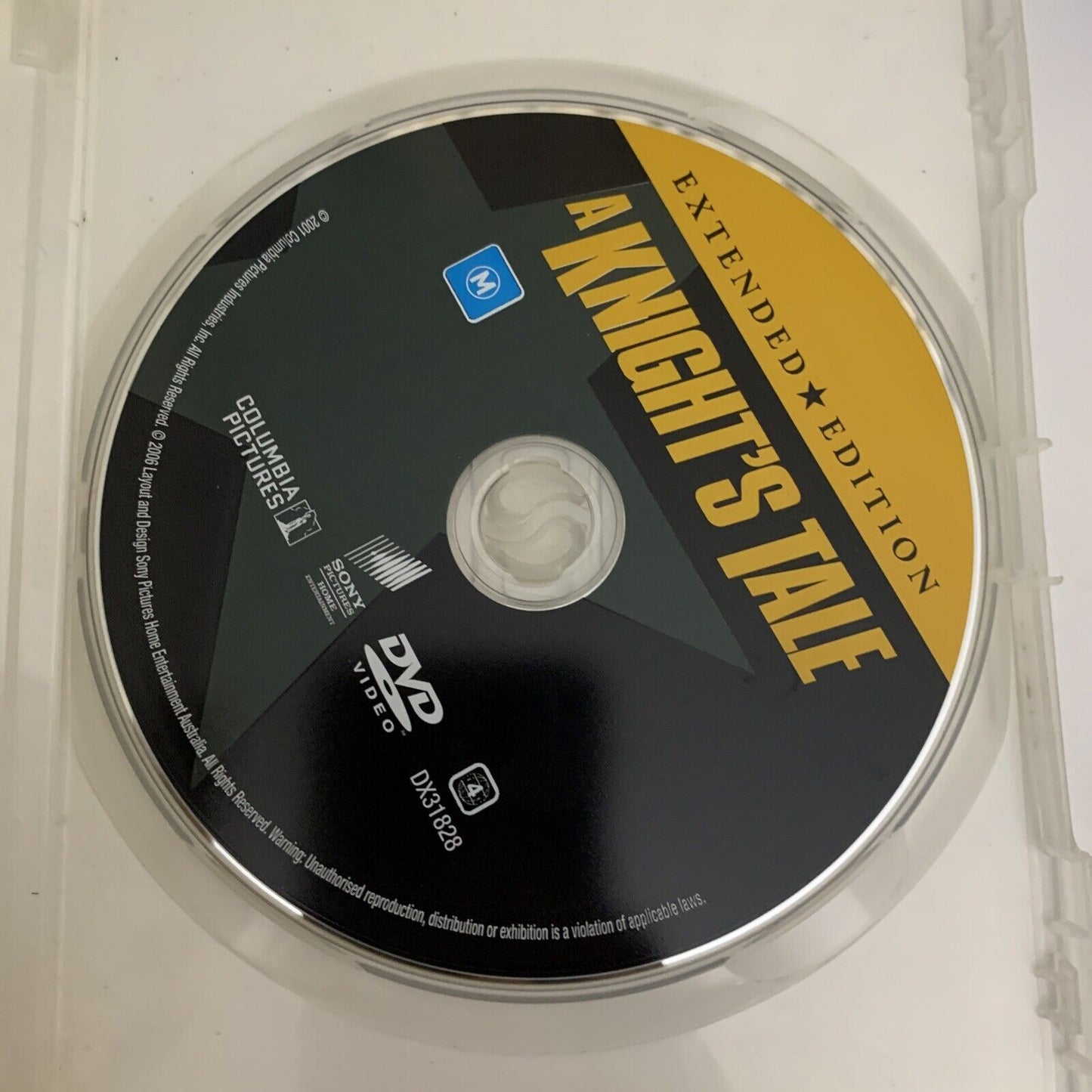 A Knight's Tale (Extended Edition, DVD, 2001) Heth Ledger Region 4