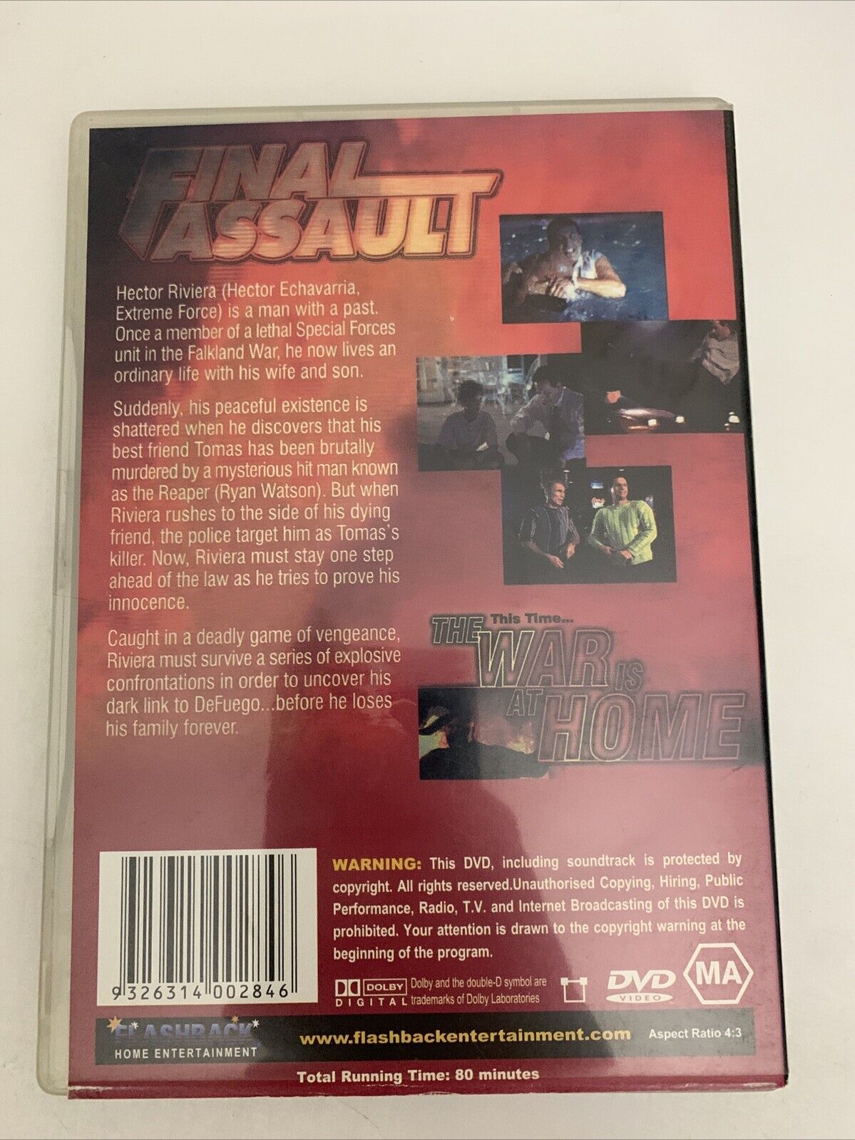 Final Assault (DVD, 2000) Bill Wallace, Hector Echavarria, Michael Qissi