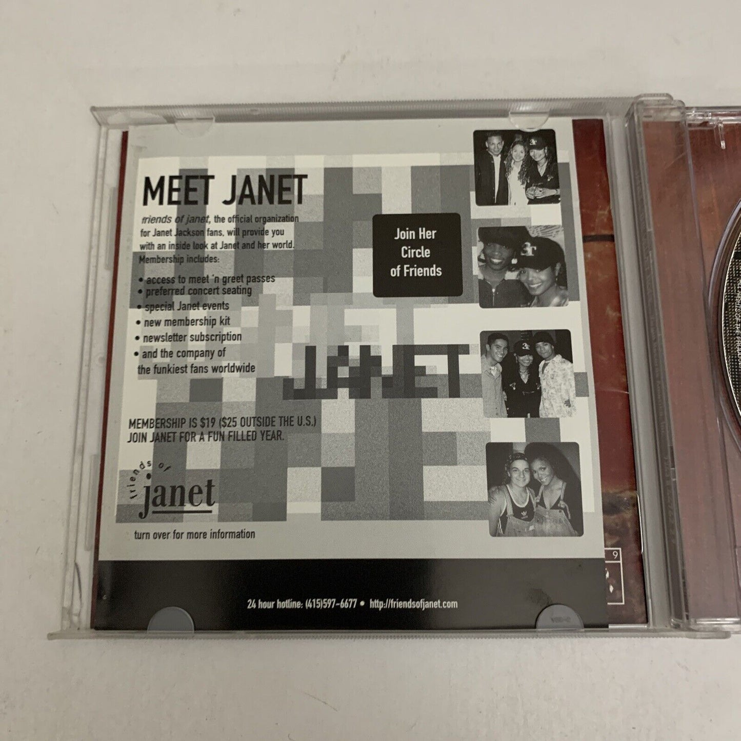 Velvet Rope by Janet Jackson (CD, 1997) Album