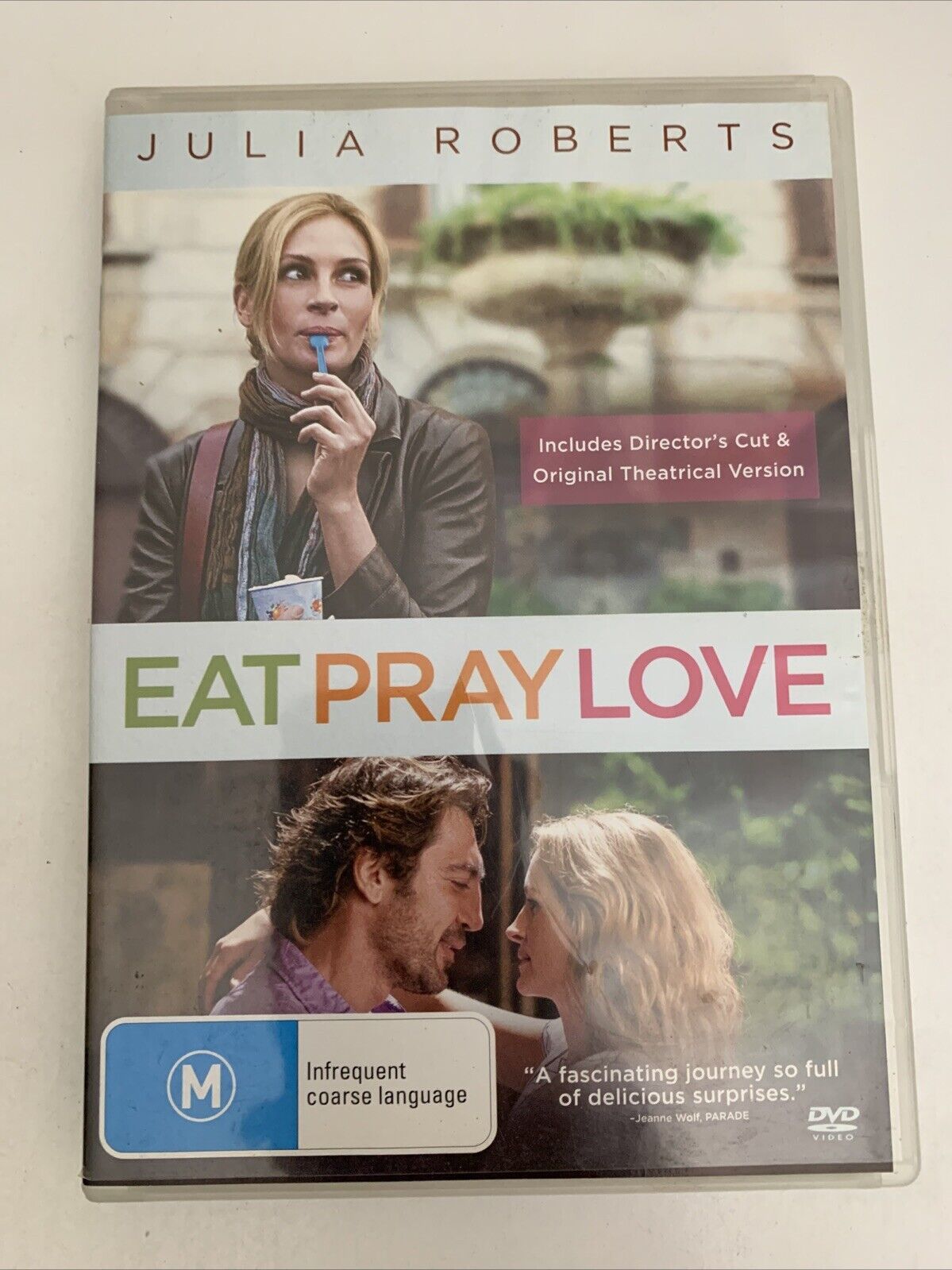 Eat Pray Love (DVD, 2010) Julia Roberts  Region 4