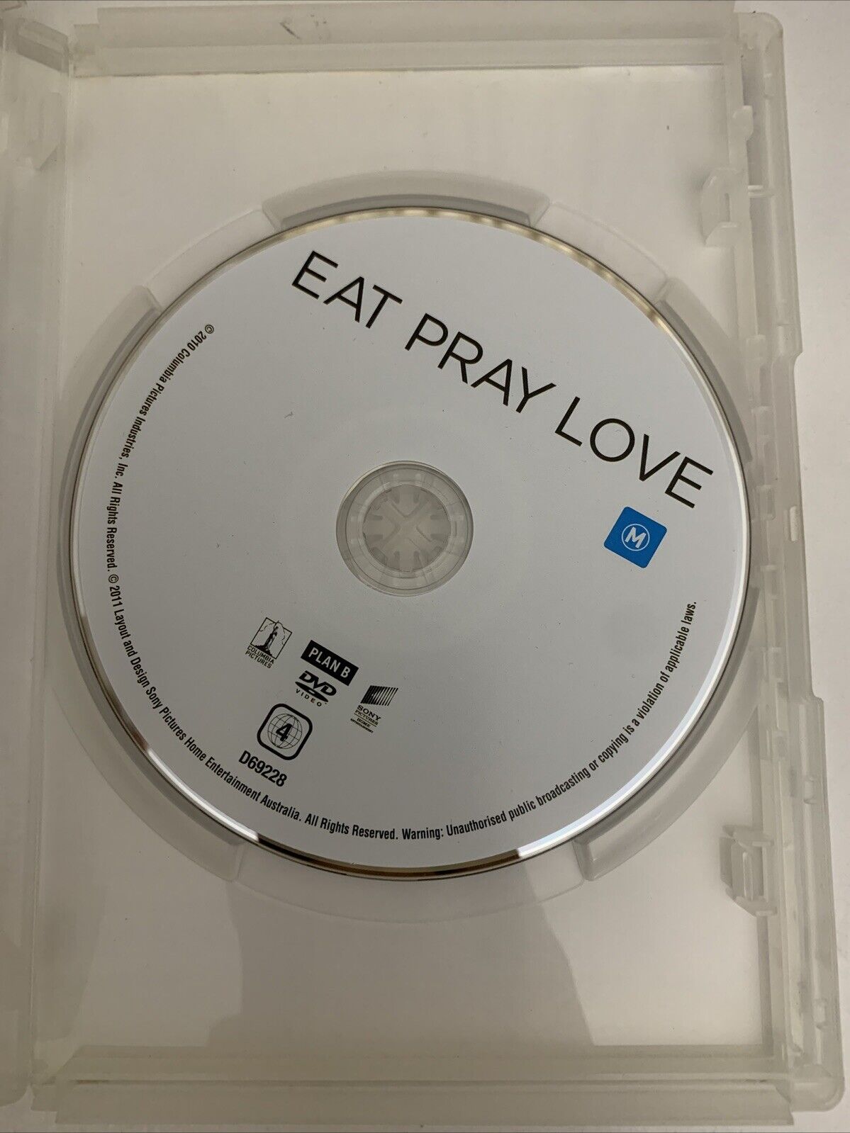 Eat Pray Love (DVD, 2010) Julia Roberts  Region 4