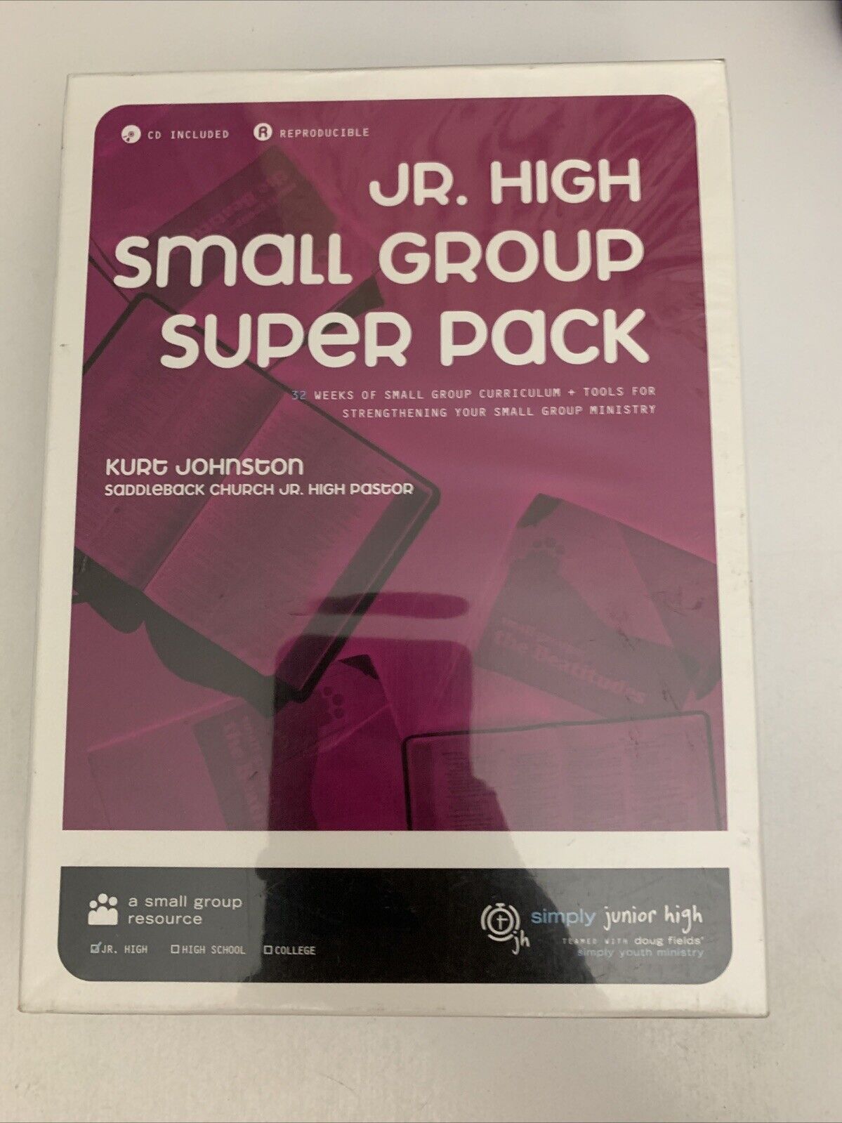 Jr. High Small Group Super Pack CD 32 Weeks Small Group Curriculum Christianity