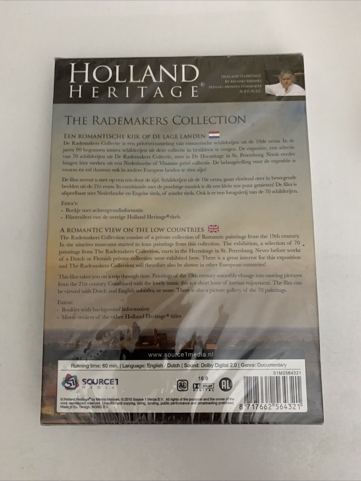 Holland Heritage The Rademakers Collection (DVD) Menno Mennes All Regions NEW