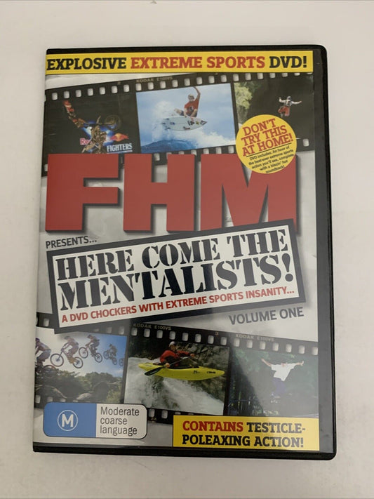 FHM Here Comes The Mentalists! DVD Extreme Sports All Regions