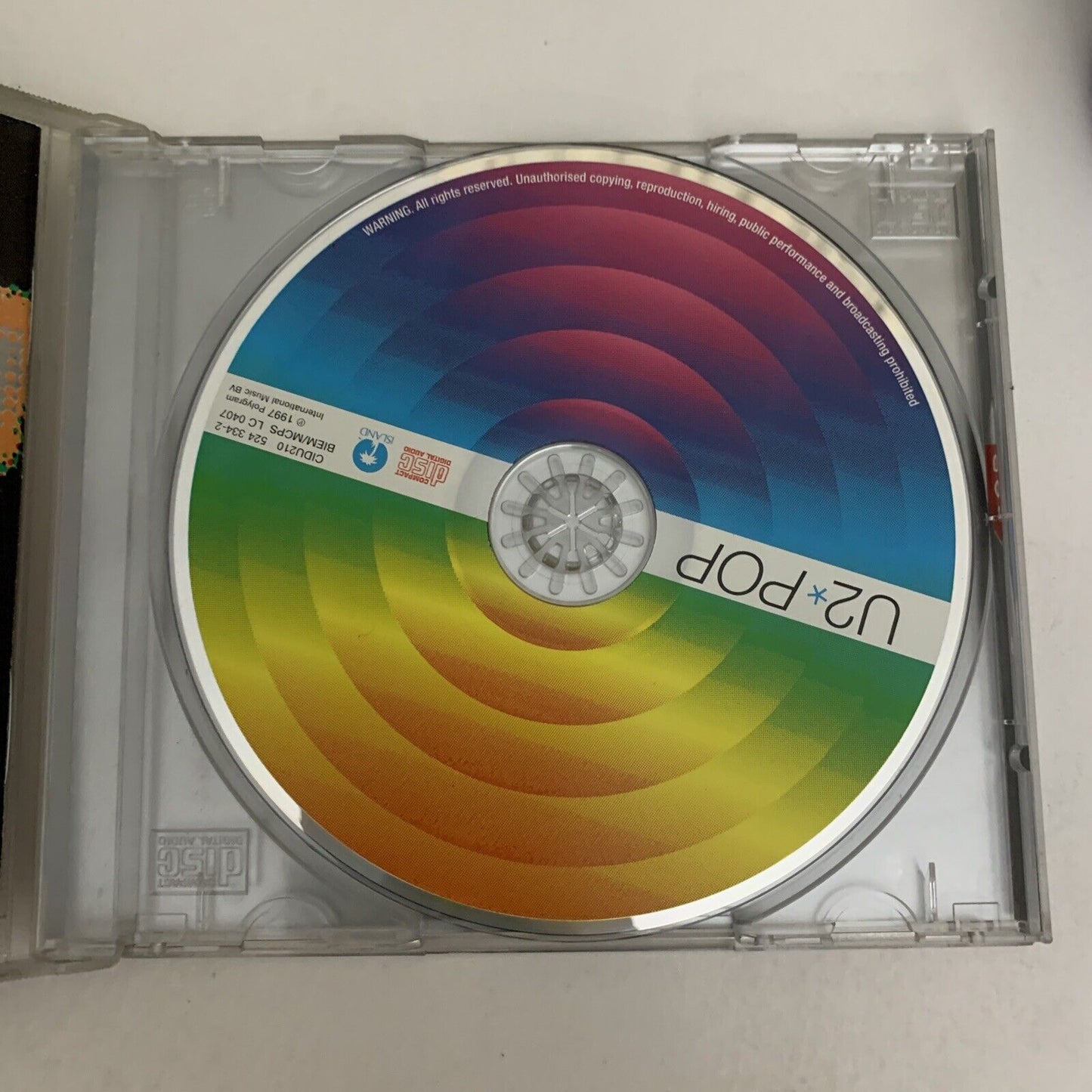 Pop by U2 (CD, 1997) Album