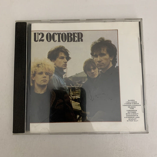 October by U2 (CD, 1990) Album