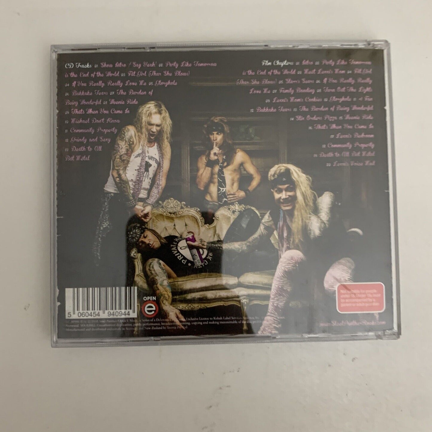 Steel Panther – Live From Lexxi's Mom's Garage (CD + DVD, 2016) Album