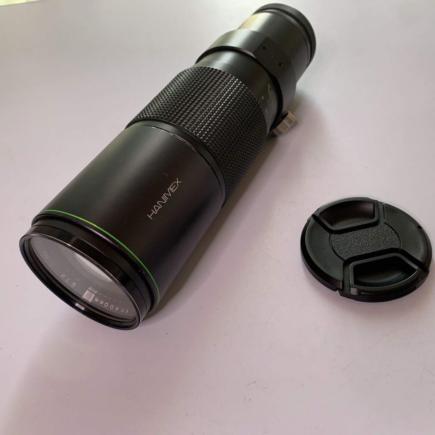 Hanimex Automatic Tele-Lens MC 1:6.3 f=400mm 57 No.760428 Fotar UV 67mm Filter