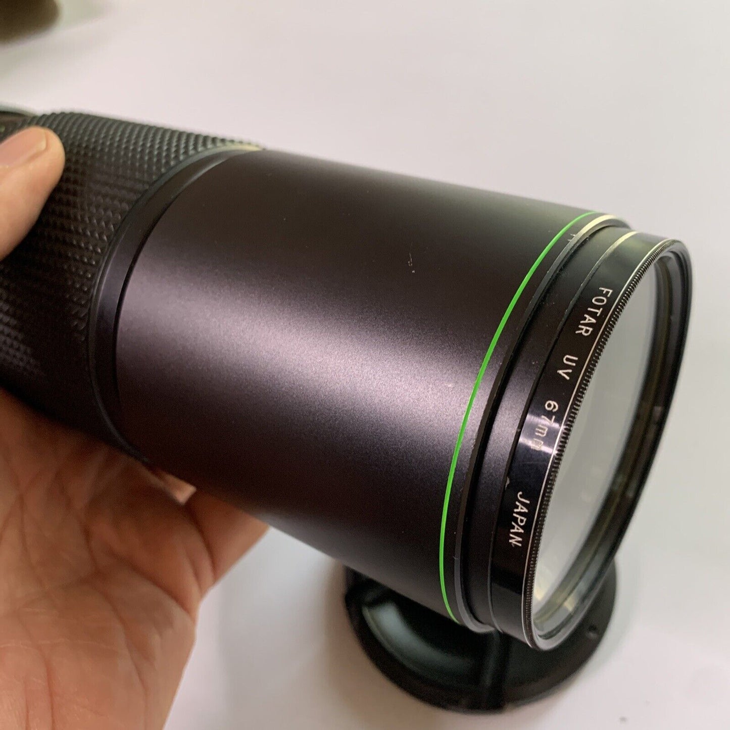 Hanimex Automatic Tele-Lens MC 1:6.3 f=400mm 57 No.760428 Fotar UV 67mm Filter