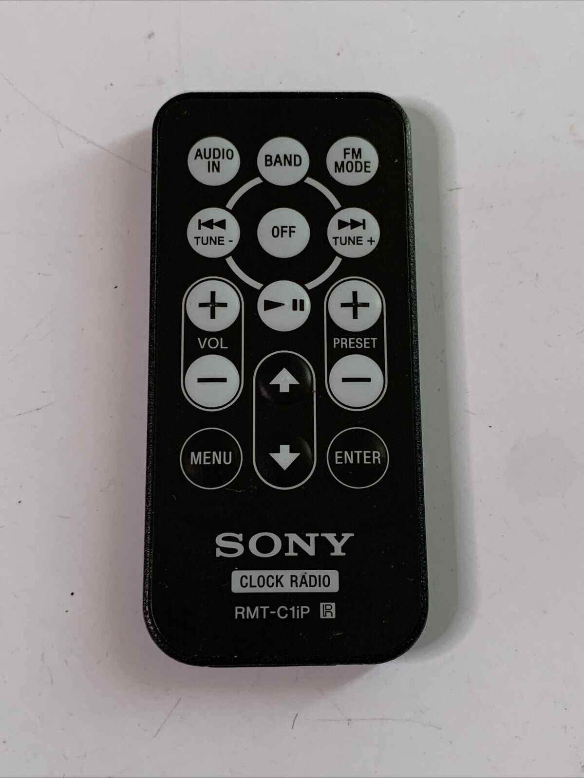 Genuine Sony Clock Radio Remote Control RMT-C1iP