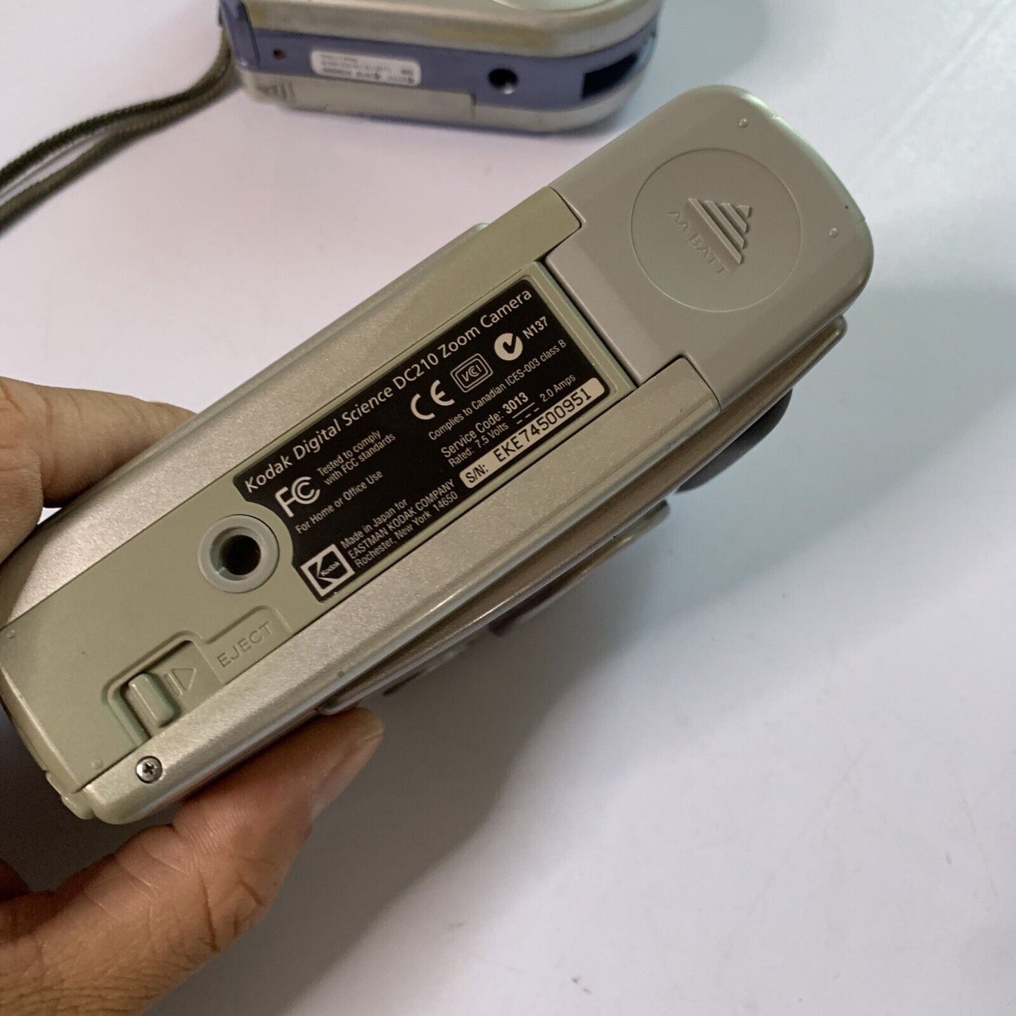 Kodak DC210 Zoom Camera & Dolphin Powercam 2 MP Camera *For Parts or Repair