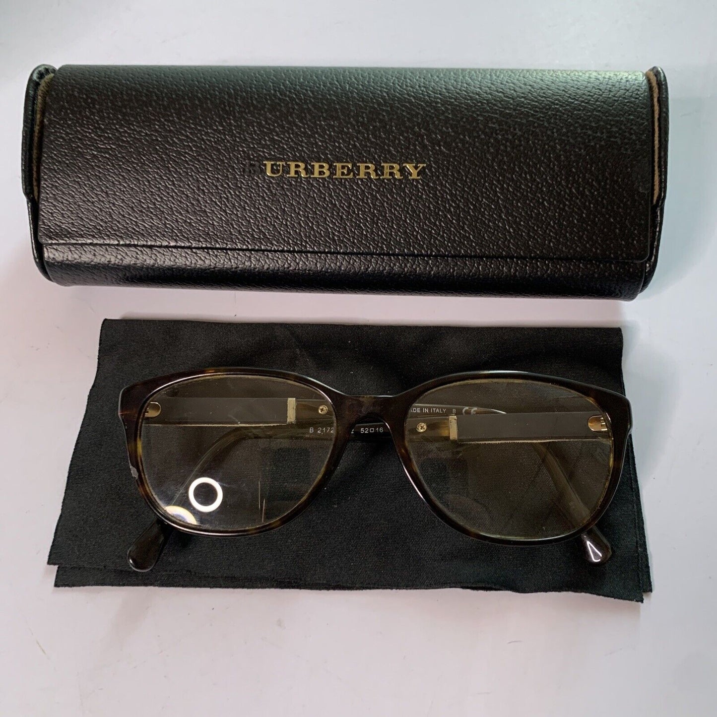 Burberry Eyeglass Frame with Case B 2172 3002 52-16 140