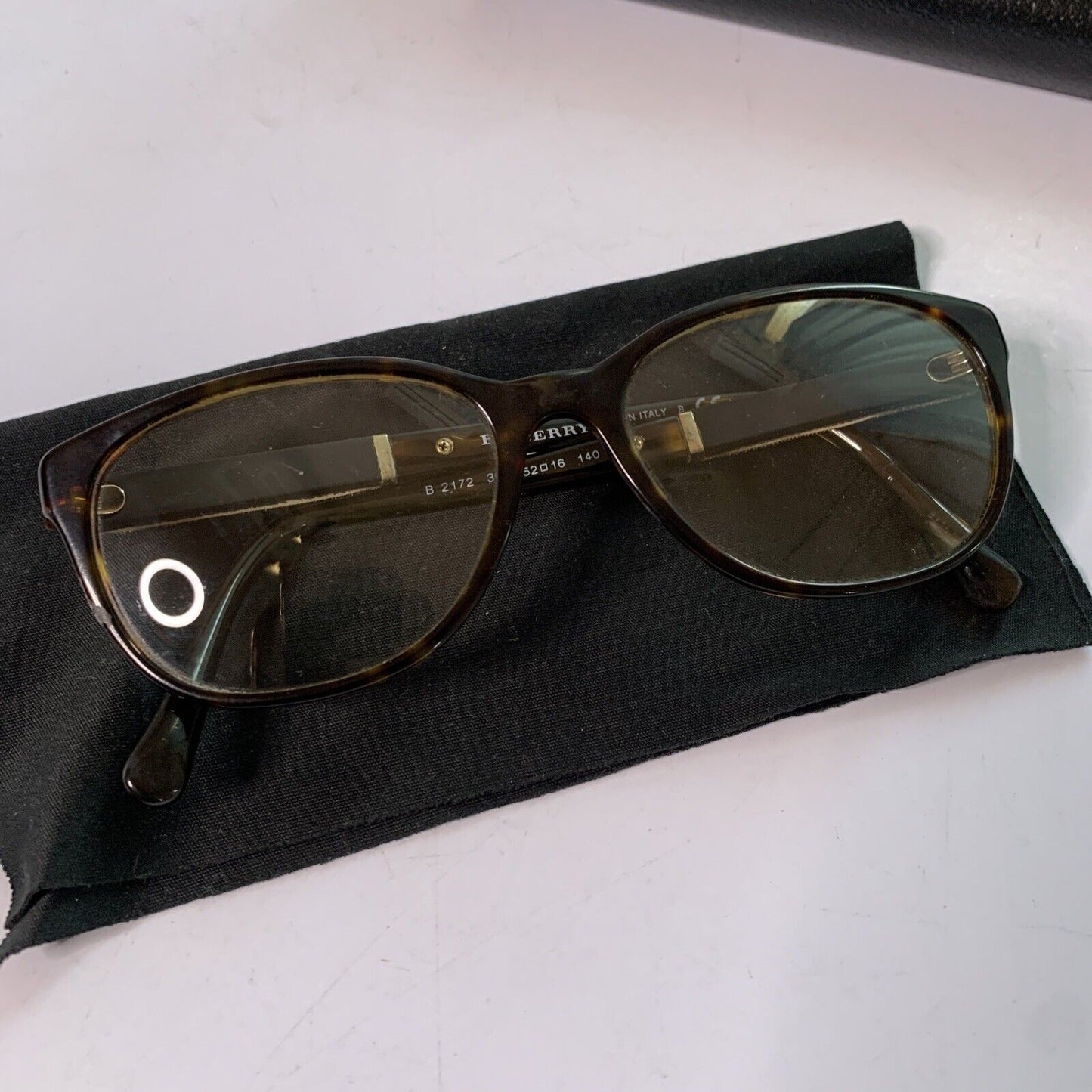 Burberry Eyeglass Frame with Case B 2172 3002 52-16 140