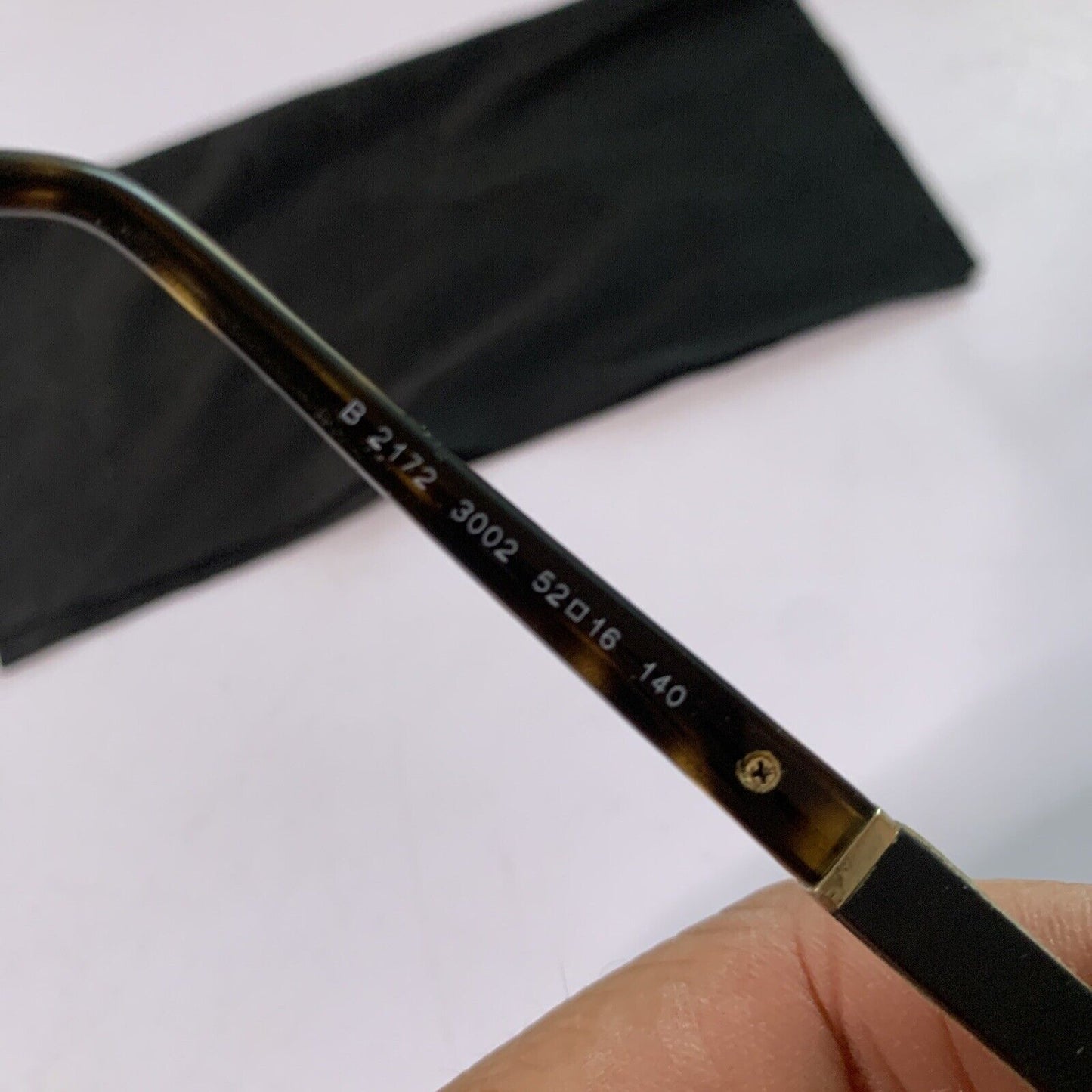 Burberry Eyeglass Frame with Case B 2172 3002 52-16 140