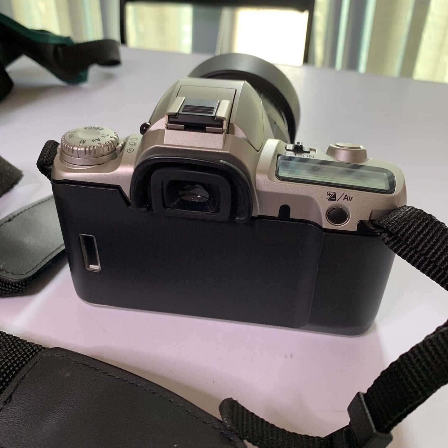 Pentax MZ-50 35mm Film Camera Sigma Zoom Lens 28-80mm Bag & Manual