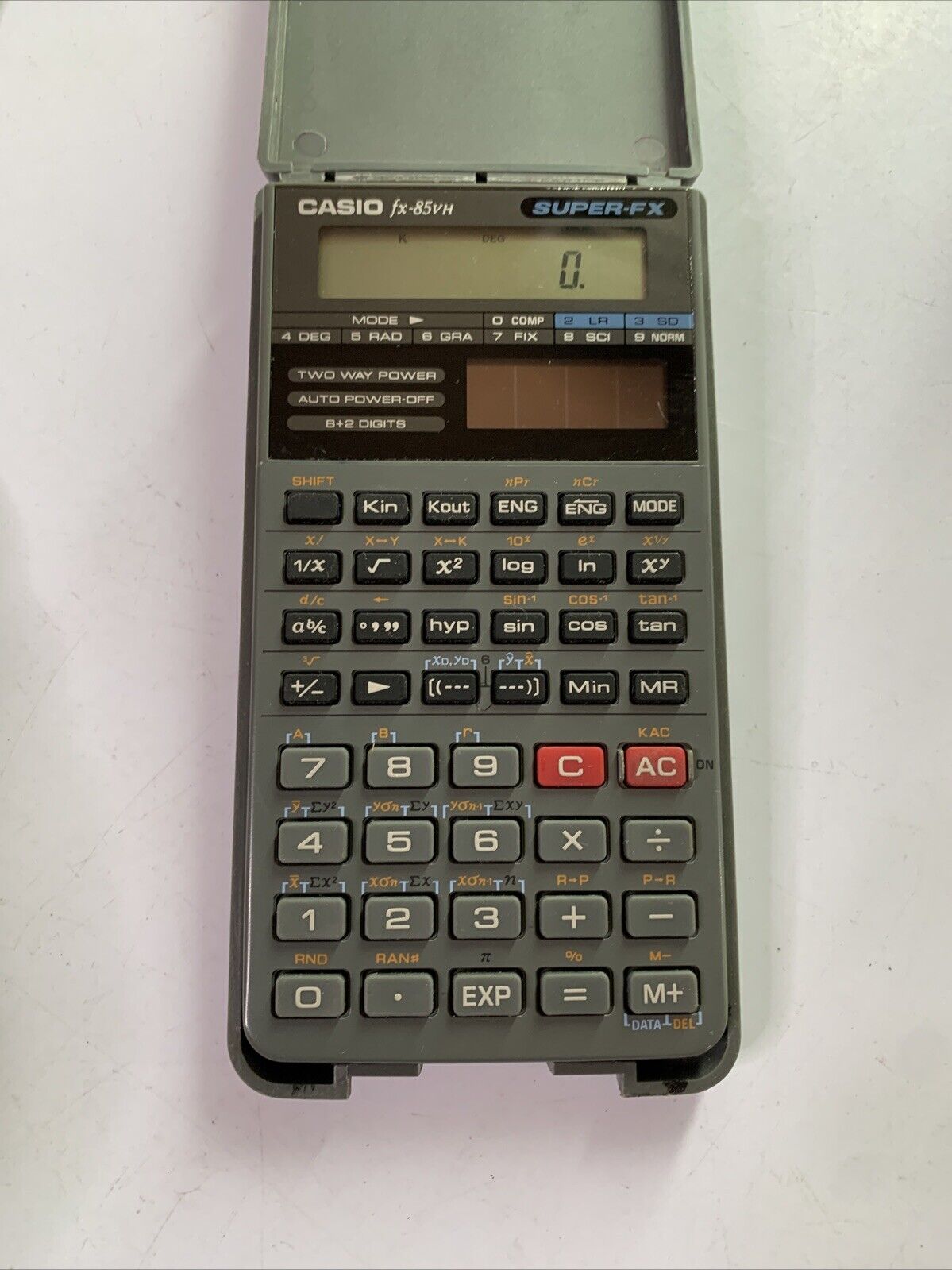 Casio Fx-85VH Super-FX Scientific Calculator Solar & Battery Powered Made in Jap