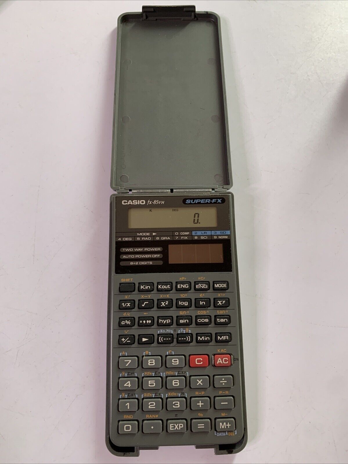 Casio Fx-85VH Super-FX Scientific Calculator Solar & Battery Powered Made in Jap