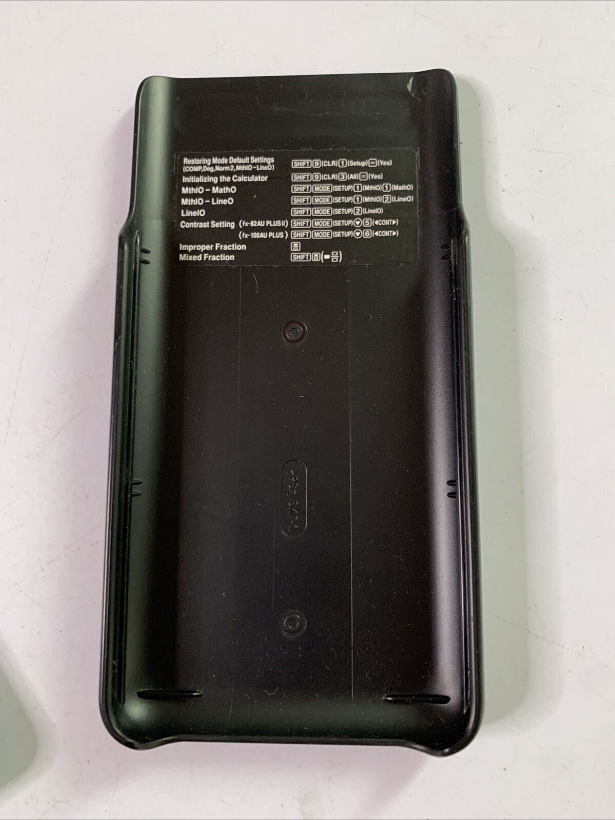 Casio fx-82AU PLUS II 2nd Edition Scientific Calculator with Cover