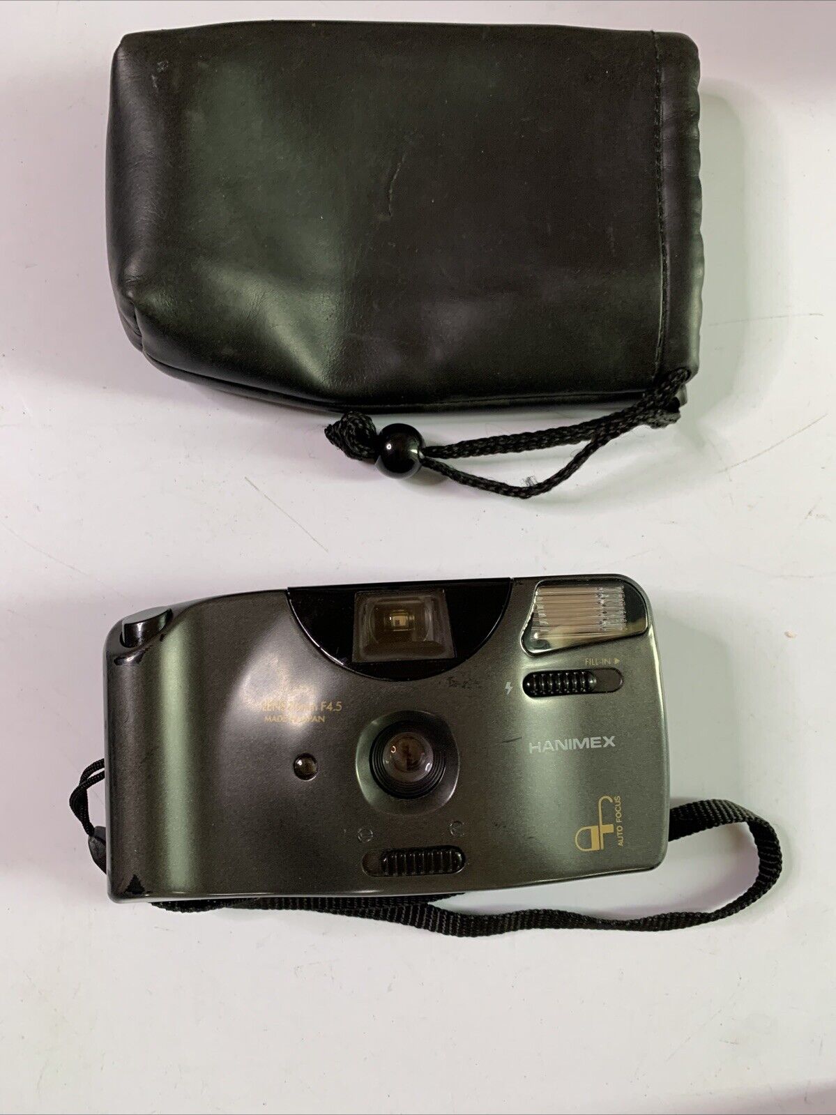 Hanimex FC5s 35mm Film Point & Shoot Camera with Case Made In Japan