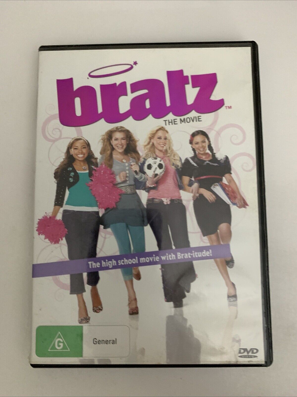 Bratz The Movie (DVD, 2007) Logan Browning, Janel Parrish Region 4