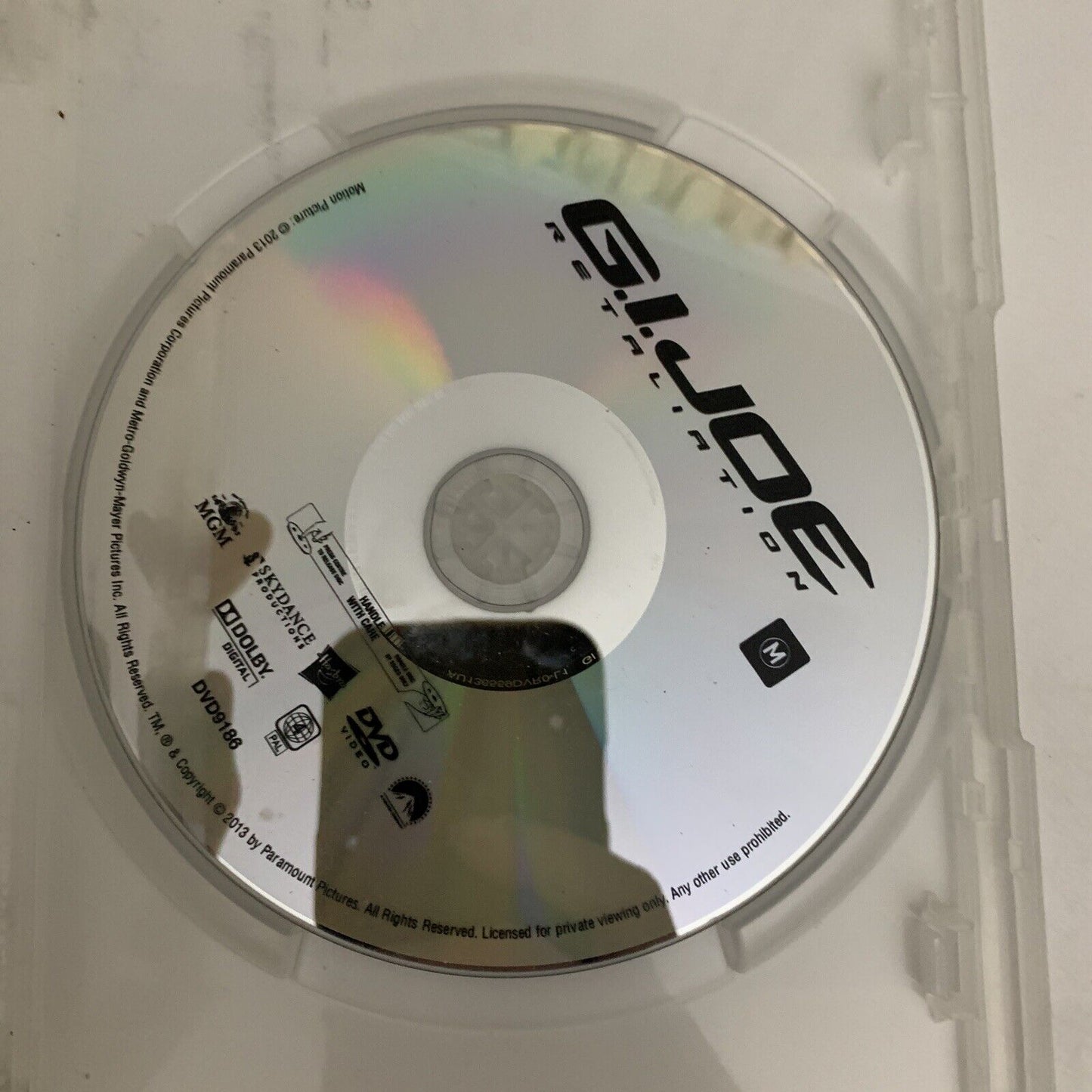 G.I. Joe Retaliation (DVD, 2013) The Rock, Bruce Willis, Channing Tatum Region 4