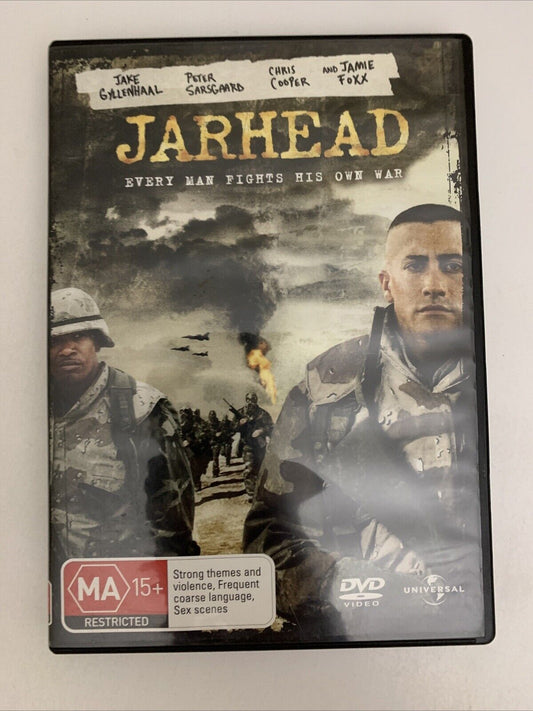 Jarhead (DVD, 2005) Jamie Foxx, Chris Cooper, Jake Gyllenhaal Region 4 &2