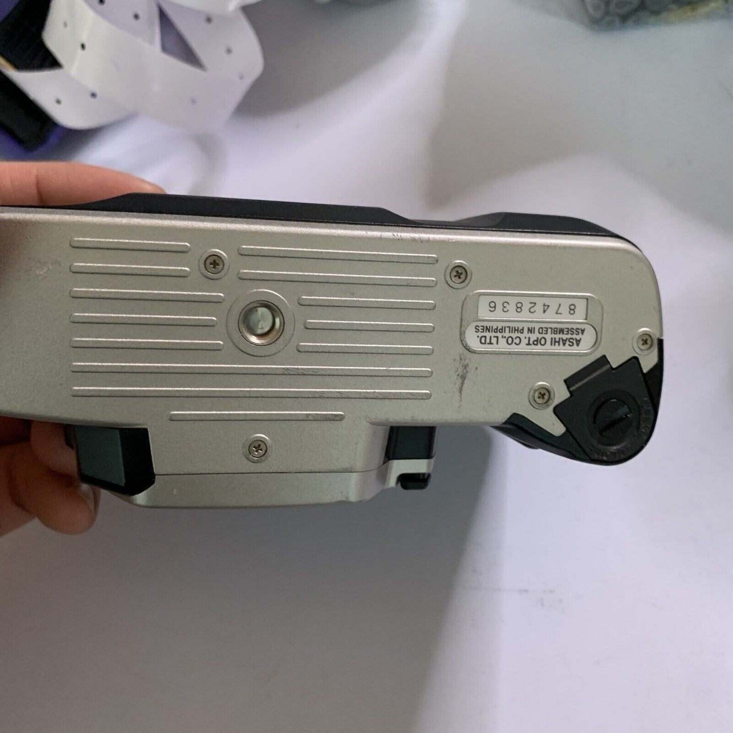Pentax MZ-10 Film Camera *Shutter Not Working For Parts Or Repair